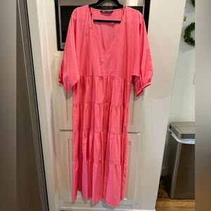 Zara Pink Maxi Dress
